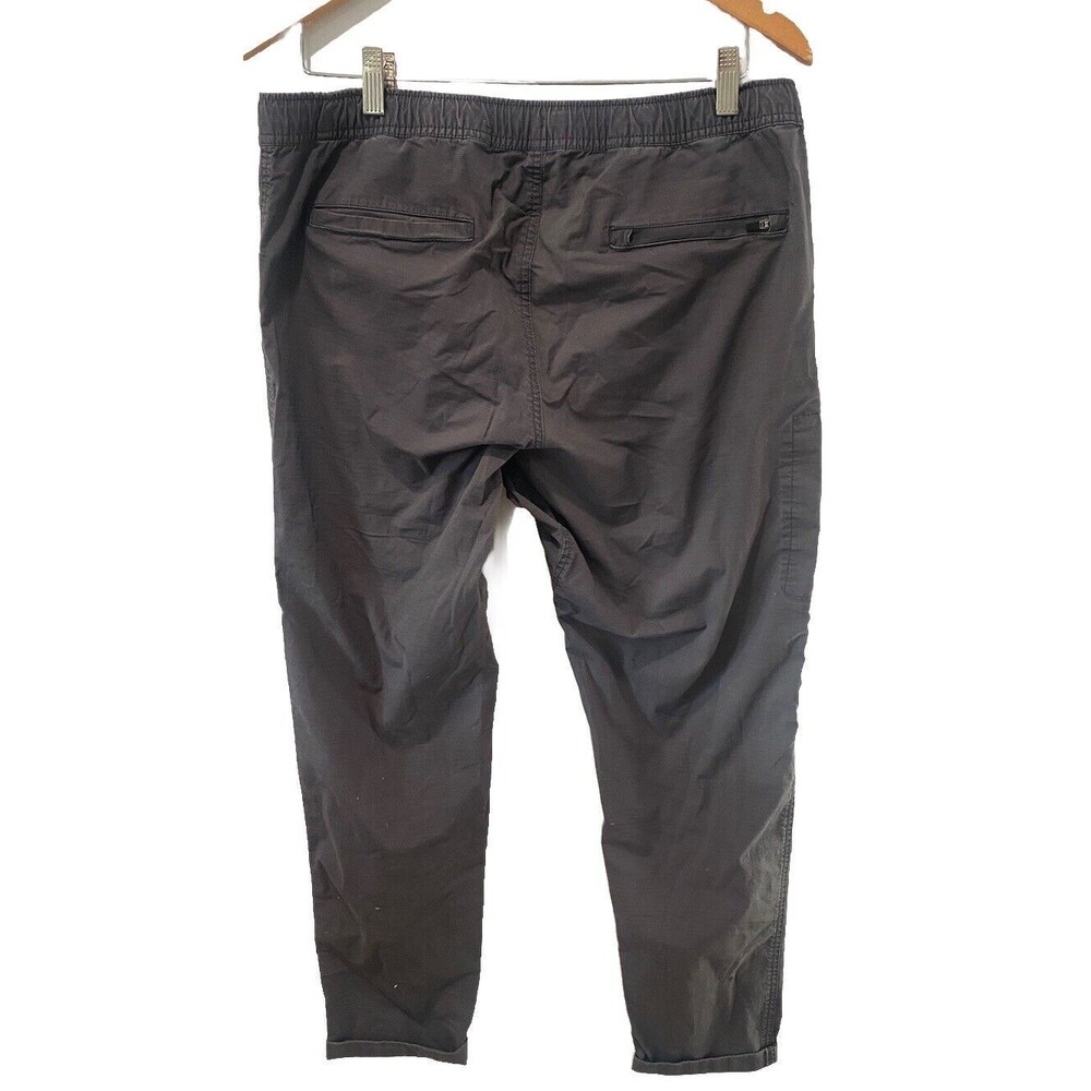 BYLT Weekender Pants Mens Large Gray Ripstop Drawstring Athleisure Sz XL - Picture 4 of 4